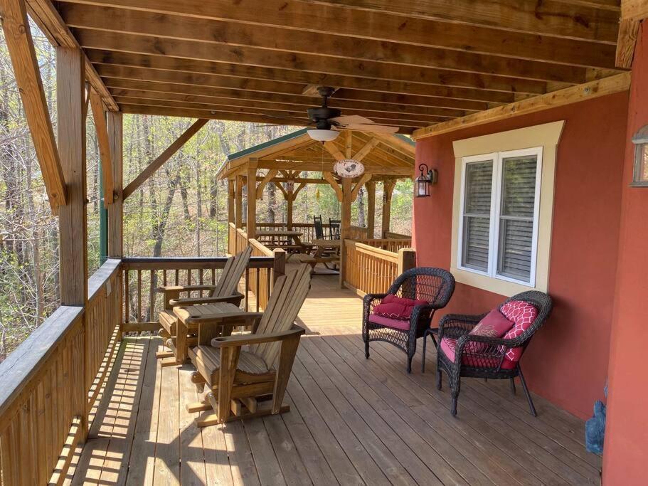 פרנקלין Red Rooster Family Cabin W/Hot Tub+Fire Pit+View מראה חיצוני תמונה