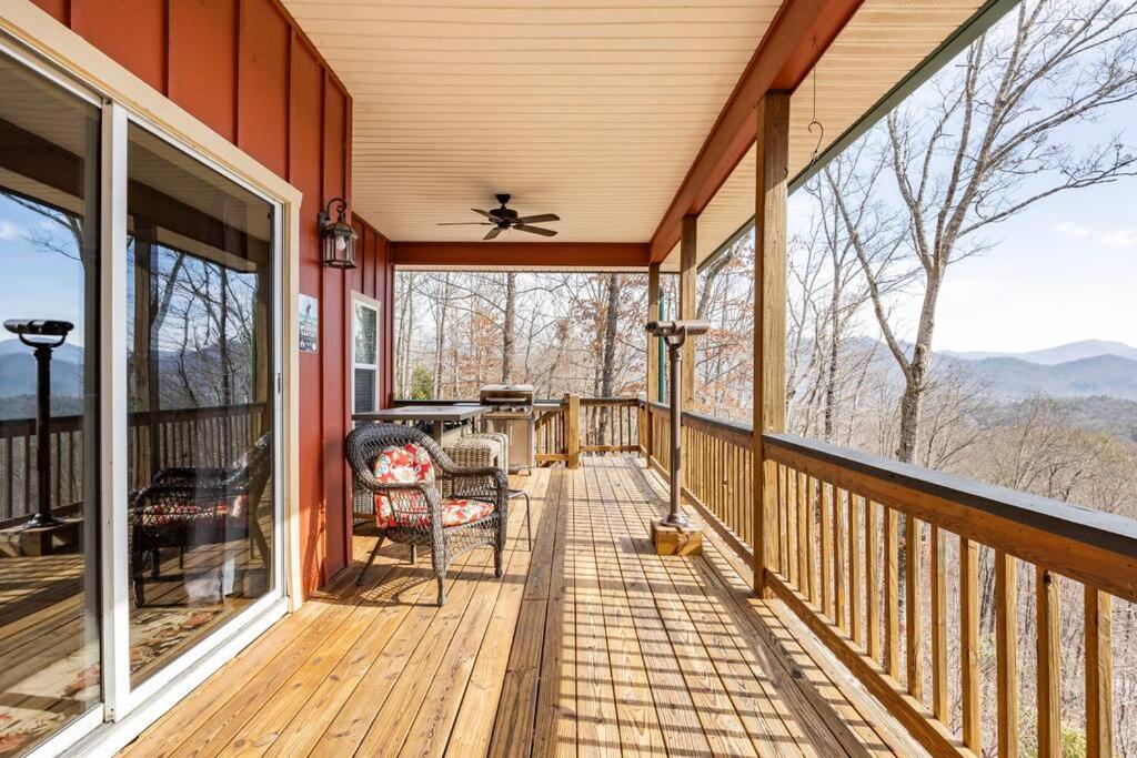 פרנקלין Red Rooster Family Cabin W/Hot Tub+Fire Pit+View מראה חיצוני תמונה