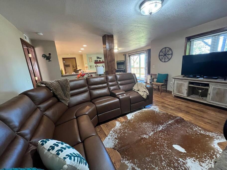 פרנקלין Red Rooster Family Cabin W/Hot Tub+Fire Pit+View מראה חיצוני תמונה